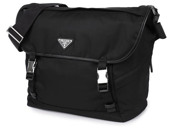 Prada Bolsa de Ombro em Couro Saffiano - vista 4