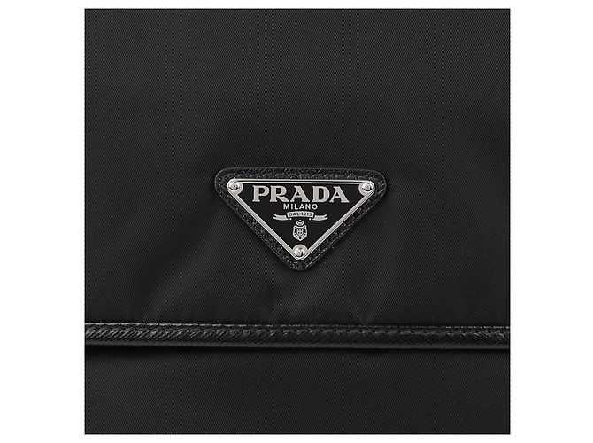 Prada Bolsa de Ombro em Couro Saffiano - vista 9