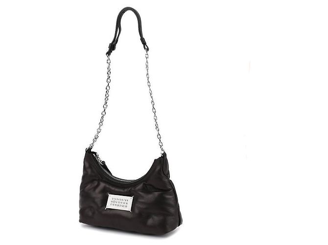 Maison Martin Margiela Borsa Hobo Micro Glam Slam Nero - vista 4