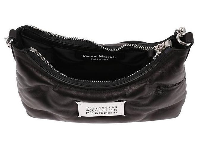 Maison Martin Margiela Borsa Hobo Micro Glam Slam Nero - vista 7