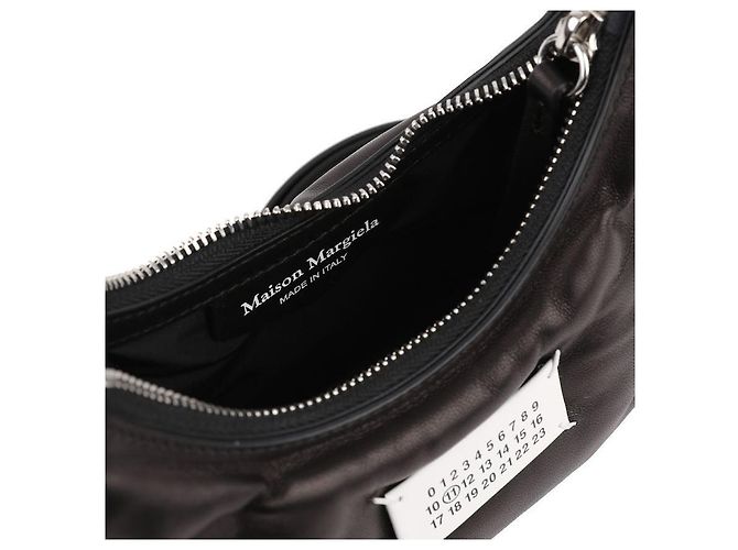 Maison Martin Margiela Borsa Hobo Micro Glam Slam Nero - vista 8