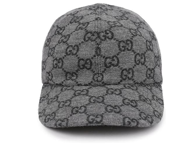 Gucci Flanell-Baseballkappe Braun - Ansicht 3