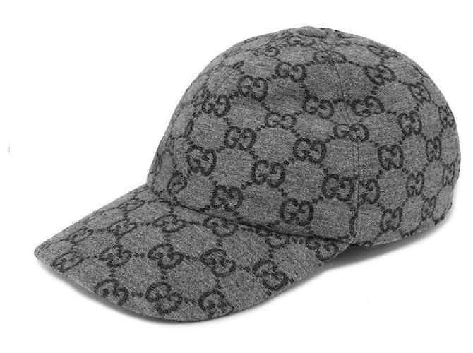 Gucci Flanell-Baseballkappe Braun - Ansicht 4