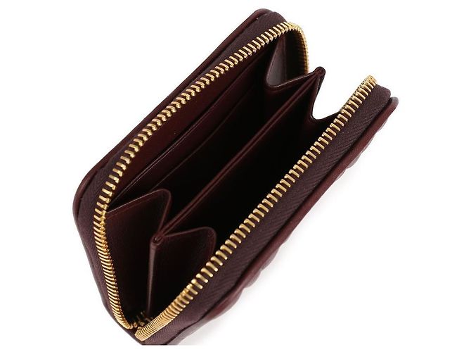 Miu Miu Portamonete in pelle Napa - vista 8