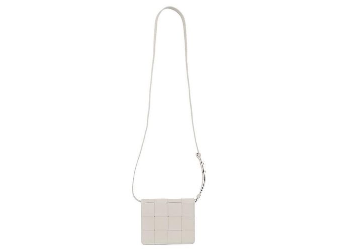 Bottega Veneta Borsa Cassette Intrecciato intrecciata Bianco - vista 5
