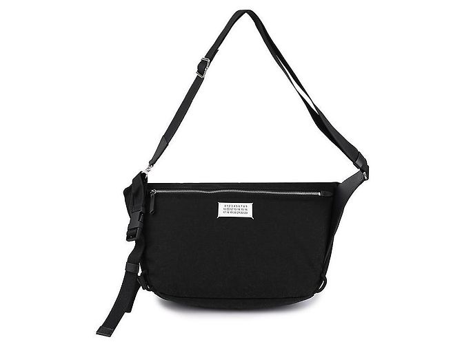 Maison Martin Margiela Borsa Messenger Sportiva Nero - vista 5