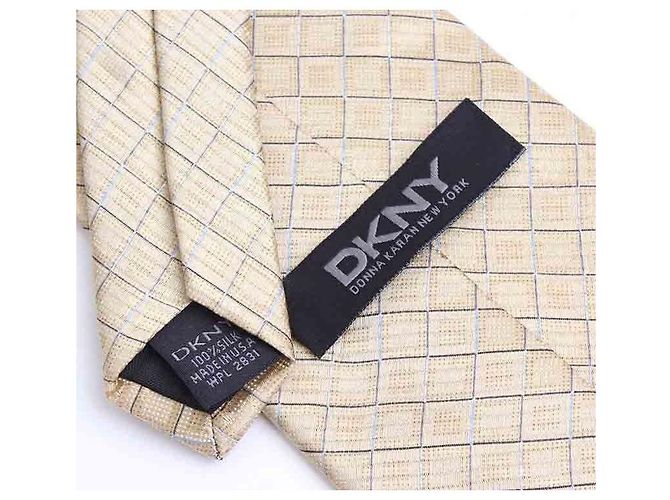 Set di cravatte in seta Armani DKNY D'oro - vista 8