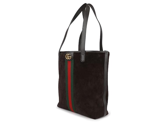 Gucci Ophidia Medium Tote Bag mit Muster: Braun - Ansicht 4
