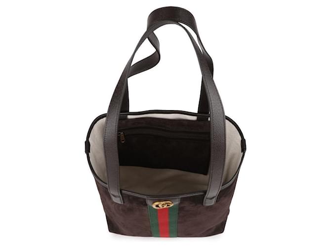 Gucci Ophidia Medium Tote Bag mit Muster: Braun - Ansicht 7