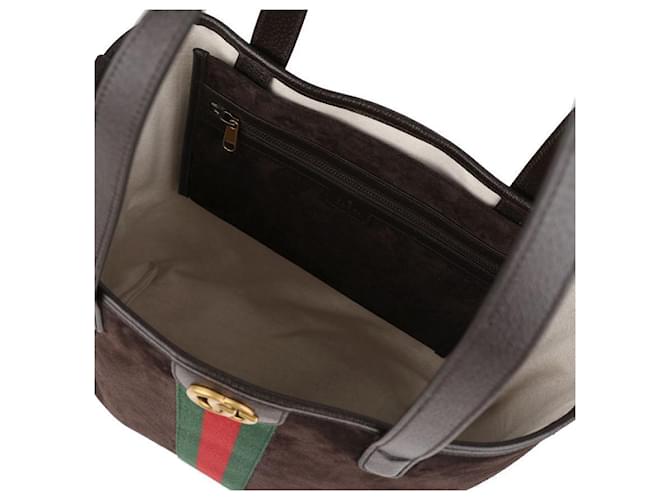 Gucci Ophidia Medium Tote Bag mit Muster: Braun - Ansicht 8