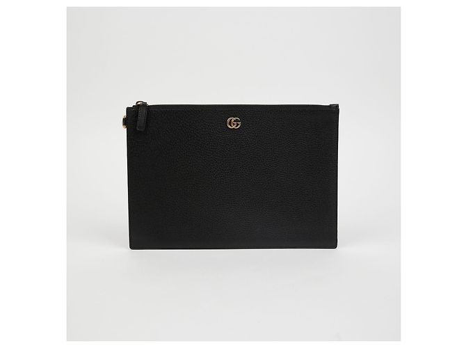 Gucci Pochette GG Marmont Nero - vista 2