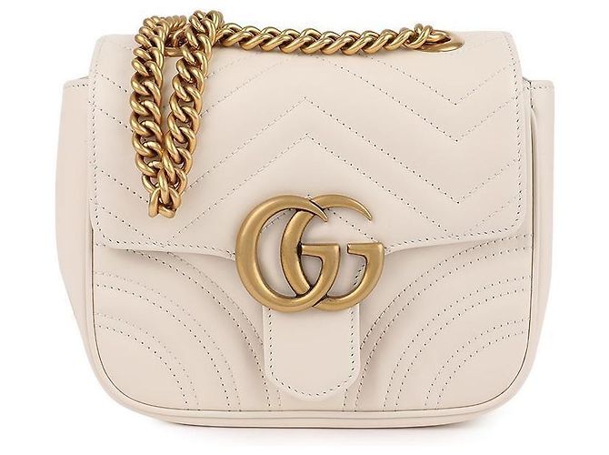 Gucci Borsa a Spalla GG Marmont Mini - vista 3
