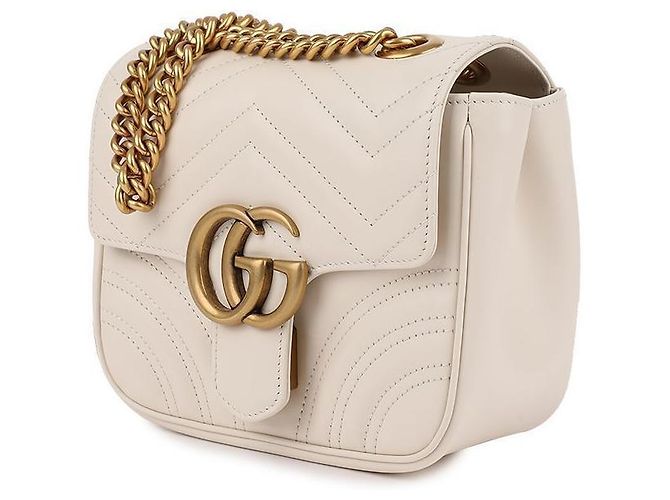 Gucci Borsa a Spalla GG Marmont Mini - vista 4