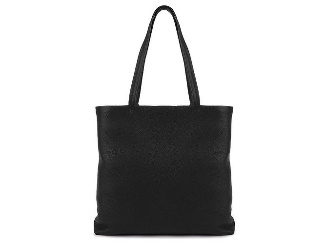 Prada Große Leder Tote Tasche Schwarz - Ansicht 5