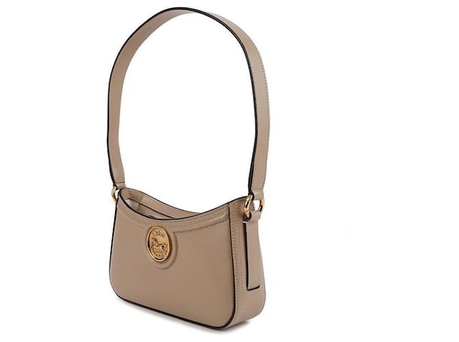 Chloé Grained Shoulder Bag Braun - Ansicht 4