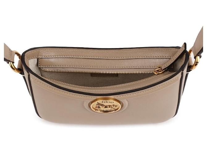Chloé Grained Shoulder Bag Braun - Ansicht 7