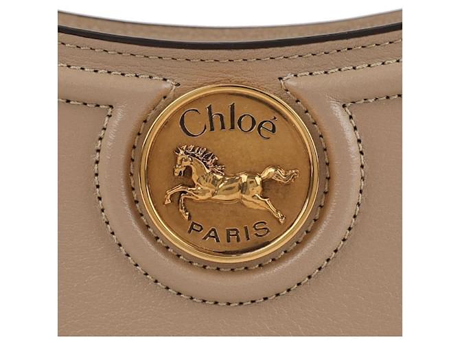 Chloé Grained Shoulder Bag Braun - Ansicht 9