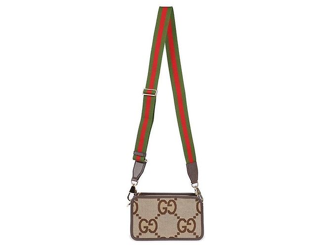 Gucci Mini borsa Jumbo GG da uomo Marrone - vista 5