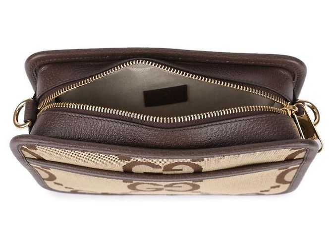 Gucci Mini borsa Jumbo GG da uomo Marrone - vista 7