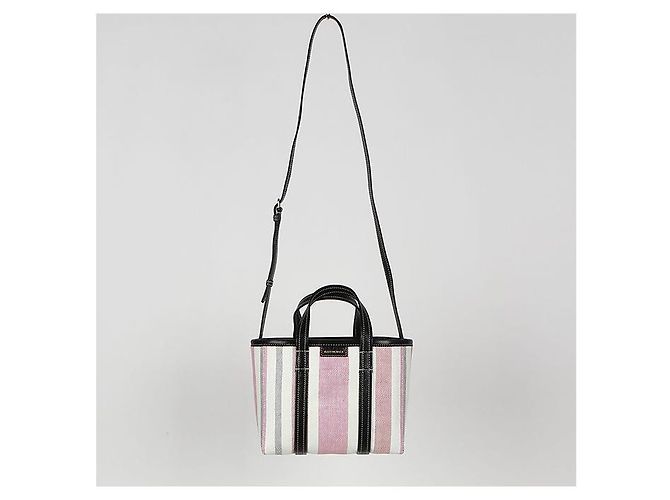Balenciaga Borsa East West Shopper Rosa - vista 10