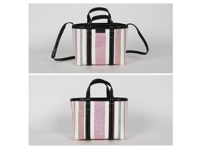 Balenciaga Borsa East West Shopper Rosa - vista 11