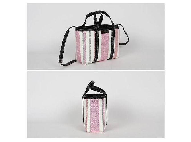 Balenciaga Borsa East West Shopper Rosa - vista 12