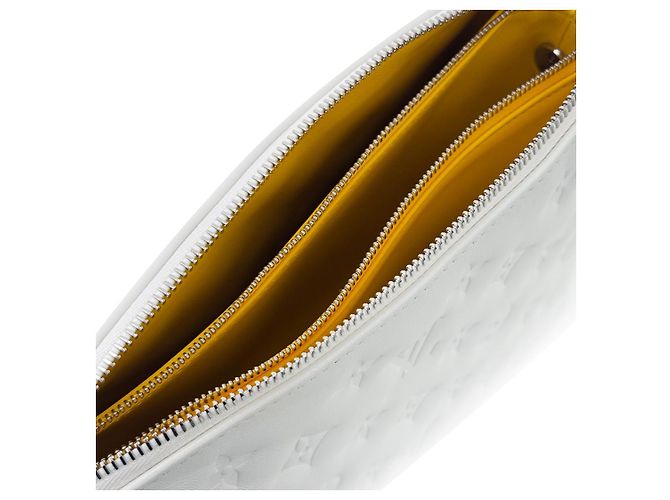 Louis Vuitton Borsa a tracolla Kusang da donna Kusama Yayoi bianca - vista 10