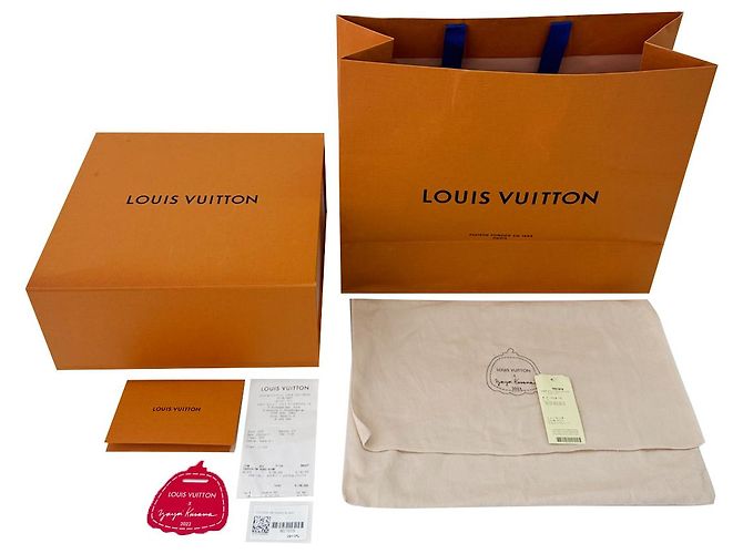 Louis Vuitton Borsa a tracolla Kusang da donna Kusama Yayoi bianca - vista 12