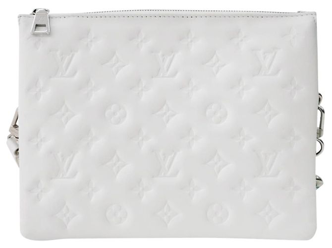 Louis Vuitton Borsa a tracolla Kusang da donna Kusama Yayoi bianca - vista 3
