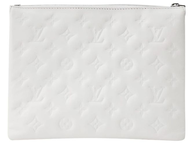 Louis Vuitton Borsa a tracolla Kusang da donna Kusama Yayoi bianca - vista 5