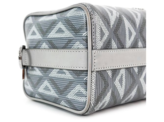 Dior Borsa a tracolla Hitheroad in jacquard di diamante Lingo Marrone - vista 13