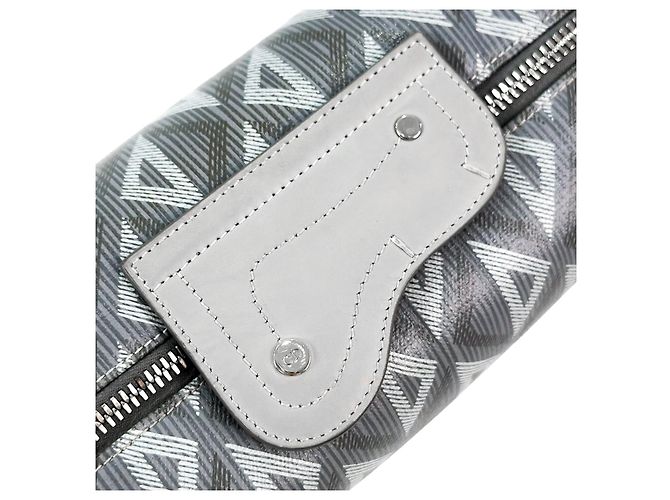Dior Borsa a tracolla Hitheroad in jacquard di diamante Lingo Marrone - vista 17