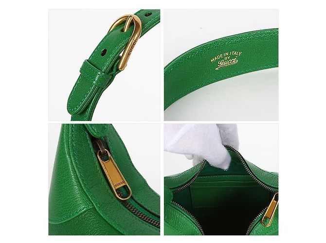 Gucci Piccola Borsa a Spalla Aphrodite Verde - vista 4