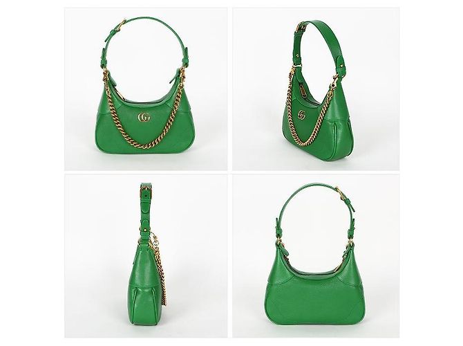 Gucci Piccola Borsa a Spalla Aphrodite Verde - vista 7