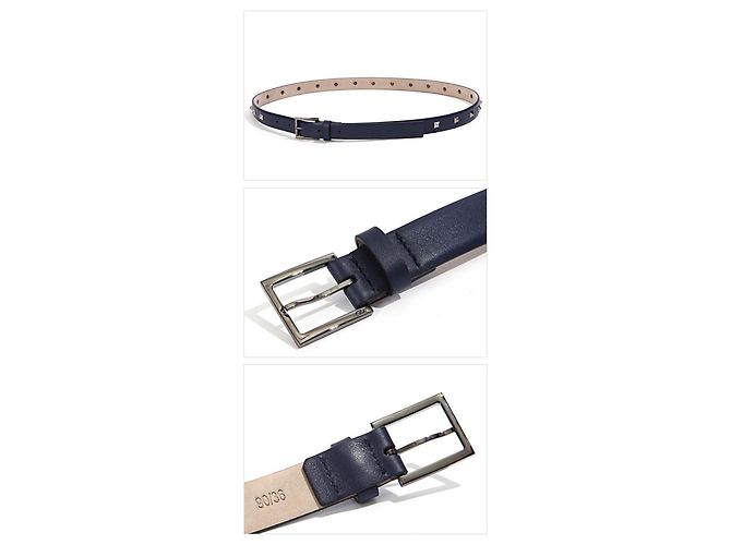 Valentino Rockstud Gürtel Blau - Ansicht 2