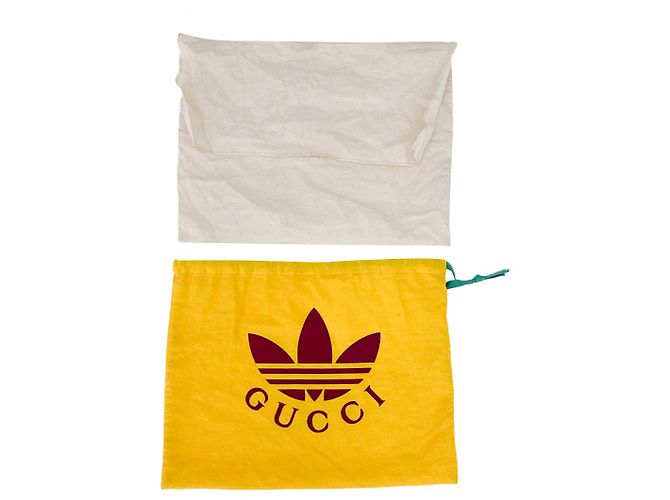 Borsa a tracolla Gucci Adidas da donna con chiusura Horsebit nera Nero - vista 11