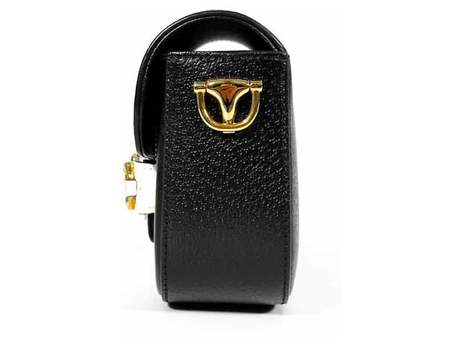 Borsa a tracolla Gucci Adidas da donna con chiusura Horsebit nera Nero - vista 3
