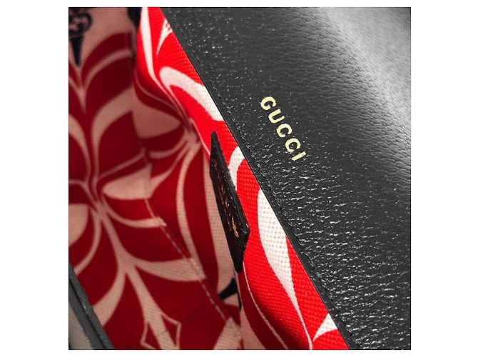 Borsa a tracolla Gucci Adidas da donna con chiusura Horsebit nera Nero - vista 8