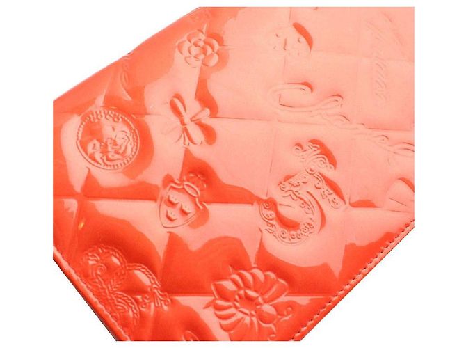 Chanel Mademoiselle Luminous Orange Icon Cartera Larga Acolchada Naranja - vista 5