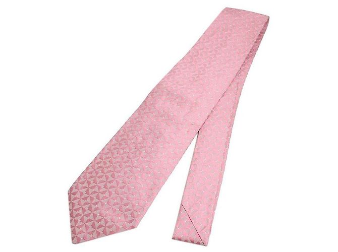 Hugo Boss Boss Pink Pattern Woven Tie - view 2