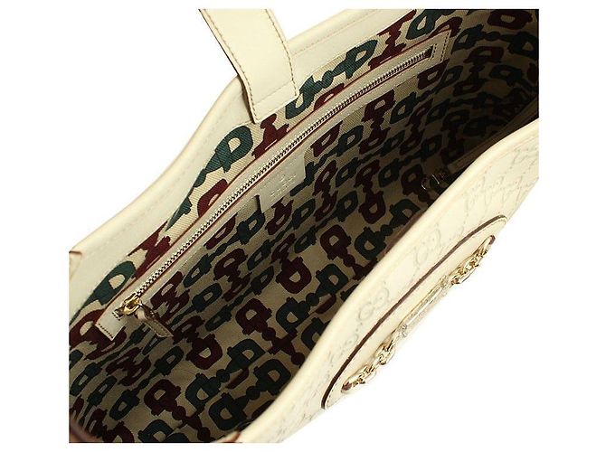 Gucci Borsa hobo in tono argento e avorio Shima Bianco - vista 5