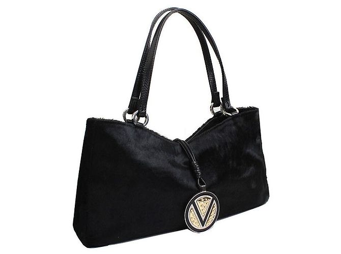 Valentino Borsa tote in scamosciato nero - vista 2