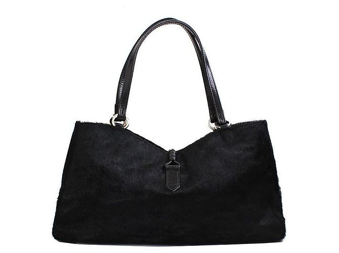 Valentino Borsa tote in scamosciato nero - vista 3