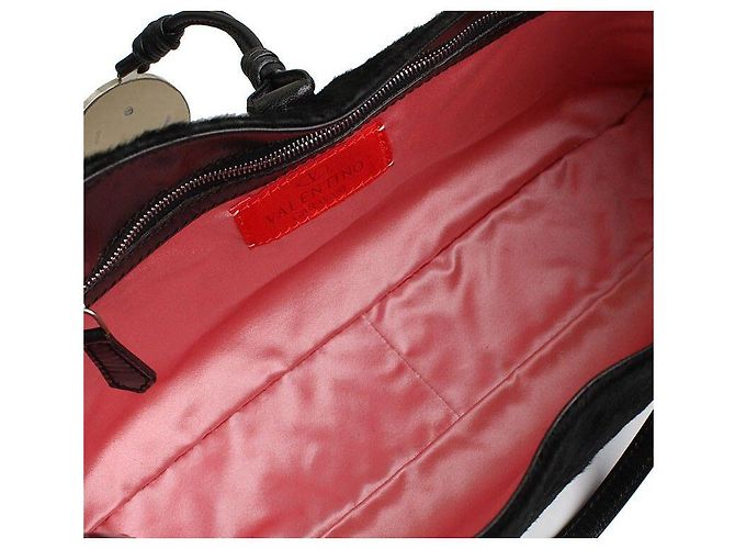 Valentino Borsa tote in scamosciato nero - vista 5