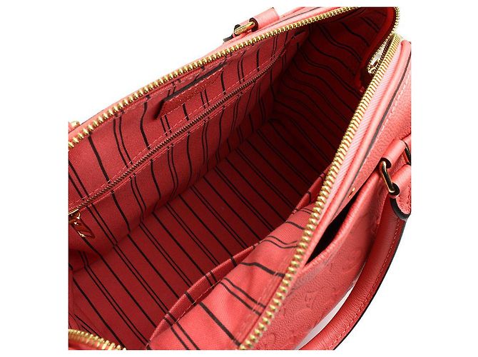 Louis Vuitton Borsa Tote e Crossbody Monogram Coral Pink Rosa - vista 5