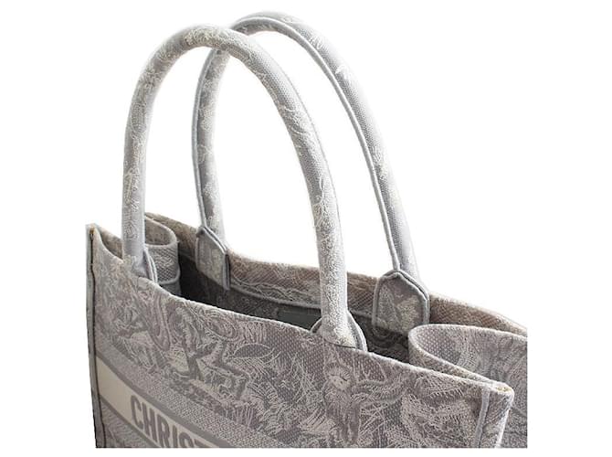 Book Tote Dior Graue mittelgroße Tragetasche Braun - Ansicht 6