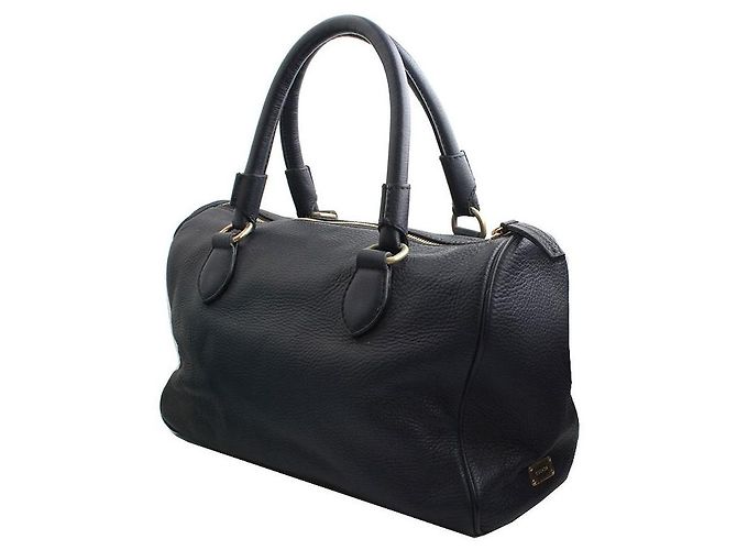 Escada Tote Bag aus grauem Leder - vista 2