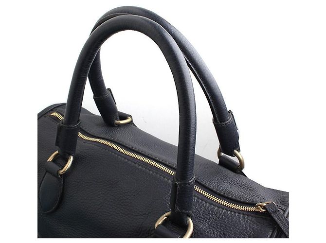 Escada Tote Bag aus grauem Leder - vista 6