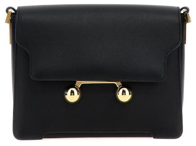 Marni Borsa a spalla media TRUNKAROO Nero - vista 4