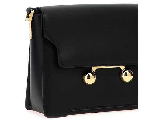 Marni Borsa a spalla media TRUNKAROO Nero - vista 6